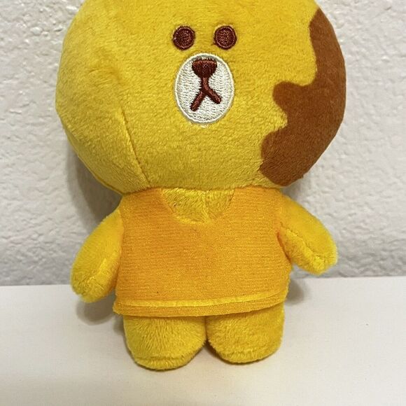 Line Friends Choco Painted Plush Sally Makes Everything Yellow 6" NWT - Picture 4 of 11